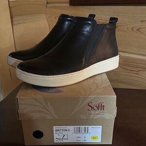 Sofft Black Ankle Boots